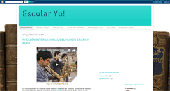 Desktop Screenshot of escolaryo.blogspot.com
