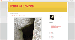 Desktop Screenshot of jenni-in-london.blogspot.com