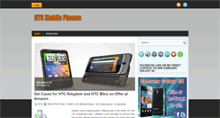 Desktop Screenshot of htcmobile-phones.blogspot.com