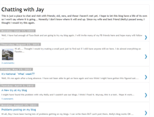 Tablet Screenshot of chattingwithjay.blogspot.com