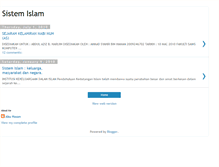 Tablet Screenshot of 151sistemislam.blogspot.com