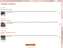 Tablet Screenshot of codigodurbanorosario.blogspot.com