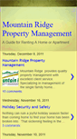 Mobile Screenshot of mountainridgepropertymanagement.blogspot.com