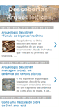 Mobile Screenshot of descobertasarqueologicas.blogspot.com