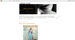 Desktop Screenshot of andrealatina.blogspot.com