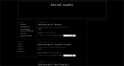 Desktop Screenshot of maniac-games.blogspot.com