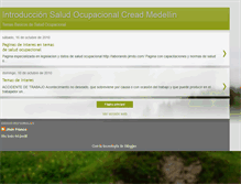 Tablet Screenshot of introduccionsocreadmedellin.blogspot.com