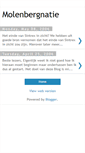 Mobile Screenshot of molenbergnatie.blogspot.com