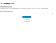 Tablet Screenshot of molenbergnatie.blogspot.com