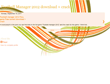 Tablet Screenshot of footballmanager2012download.blogspot.com