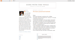 Desktop Screenshot of gonewiththevoile.blogspot.com