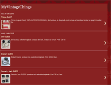 Tablet Screenshot of myvintagethings.blogspot.com