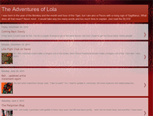 Tablet Screenshot of lolapeg.blogspot.com
