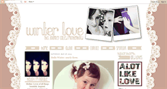 Desktop Screenshot of natalie-winterlove.blogspot.com