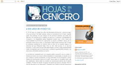 Desktop Screenshot of hojasenelcenicero.blogspot.com