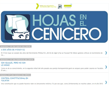 Tablet Screenshot of hojasenelcenicero.blogspot.com