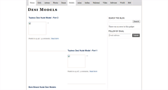 Desktop Screenshot of desi-modelz.blogspot.com
