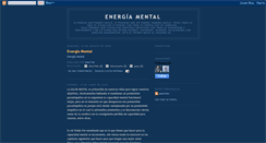 Desktop Screenshot of maestro-energiamental.blogspot.com