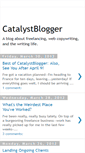 Mobile Screenshot of catalystblogger.blogspot.com