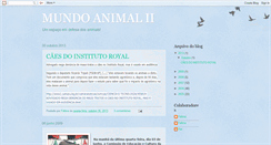 Desktop Screenshot of mundoanimal2.blogspot.com