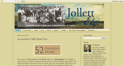 Desktop Screenshot of jollettetc.blogspot.com