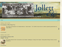 Tablet Screenshot of jollettetc.blogspot.com