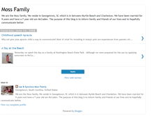 Tablet Screenshot of joemossfamily.blogspot.com