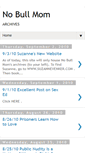Mobile Screenshot of nobullmom.blogspot.com
