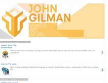 Tablet Screenshot of john-gilman.blogspot.com