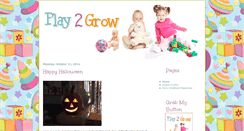 Desktop Screenshot of play2grow.blogspot.com