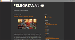 Desktop Screenshot of pemikirzaman89.blogspot.com