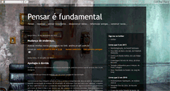 Desktop Screenshot of pensarefundamental.blogspot.com