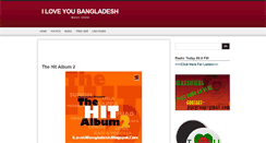 Desktop Screenshot of music-iloveubangladesh.blogspot.com