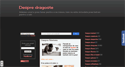 Desktop Screenshot of despredragoste2009.blogspot.com