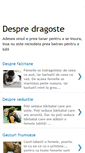 Mobile Screenshot of despredragoste2009.blogspot.com