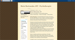 Desktop Screenshot of maria-martynenko-lpc-psychotherapist.blogspot.com