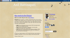 Desktop Screenshot of anilbattinapati.blogspot.com