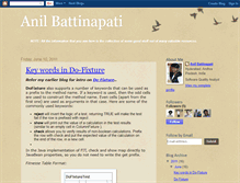 Tablet Screenshot of anilbattinapati.blogspot.com