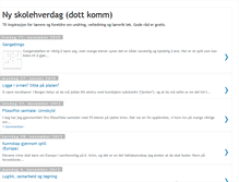 Tablet Screenshot of nyskole.blogspot.com