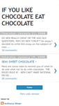 Mobile Screenshot of ifyoulikechocolateeatchocolate.blogspot.com