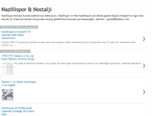 Tablet Screenshot of nazillispor.blogspot.com