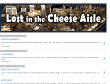 Tablet Screenshot of cheeseaisle.blogspot.com