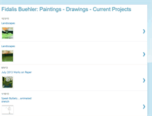 Tablet Screenshot of fidalisbuehler.blogspot.com