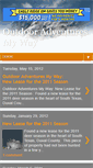 Mobile Screenshot of outdooradventuresmyway.blogspot.com