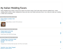 Tablet Screenshot of myitalianweddingfavors.blogspot.com