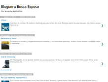 Tablet Screenshot of bloguerabuscaesposo.blogspot.com