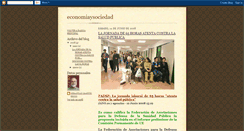 Desktop Screenshot of economiaiusociedad.blogspot.com