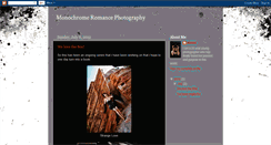 Desktop Screenshot of monochromeromancephotography.blogspot.com