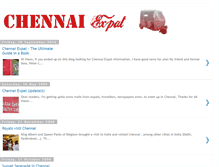 Tablet Screenshot of chennai-expat.blogspot.com