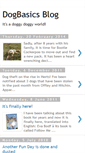 Mobile Screenshot of dogbasicsblog.blogspot.com